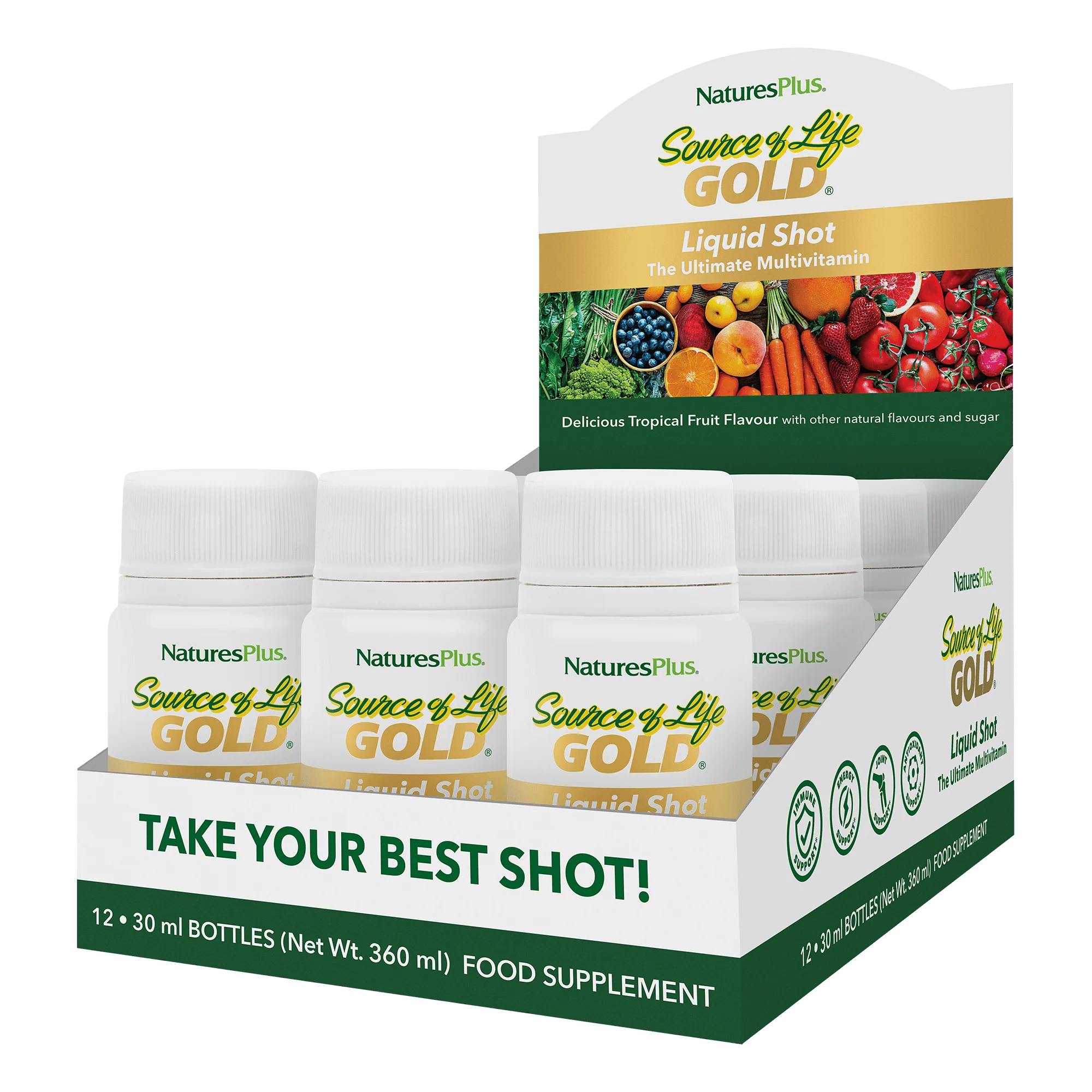 Source of Life Gold Multivitamin Liquid Shot (12x30ml)