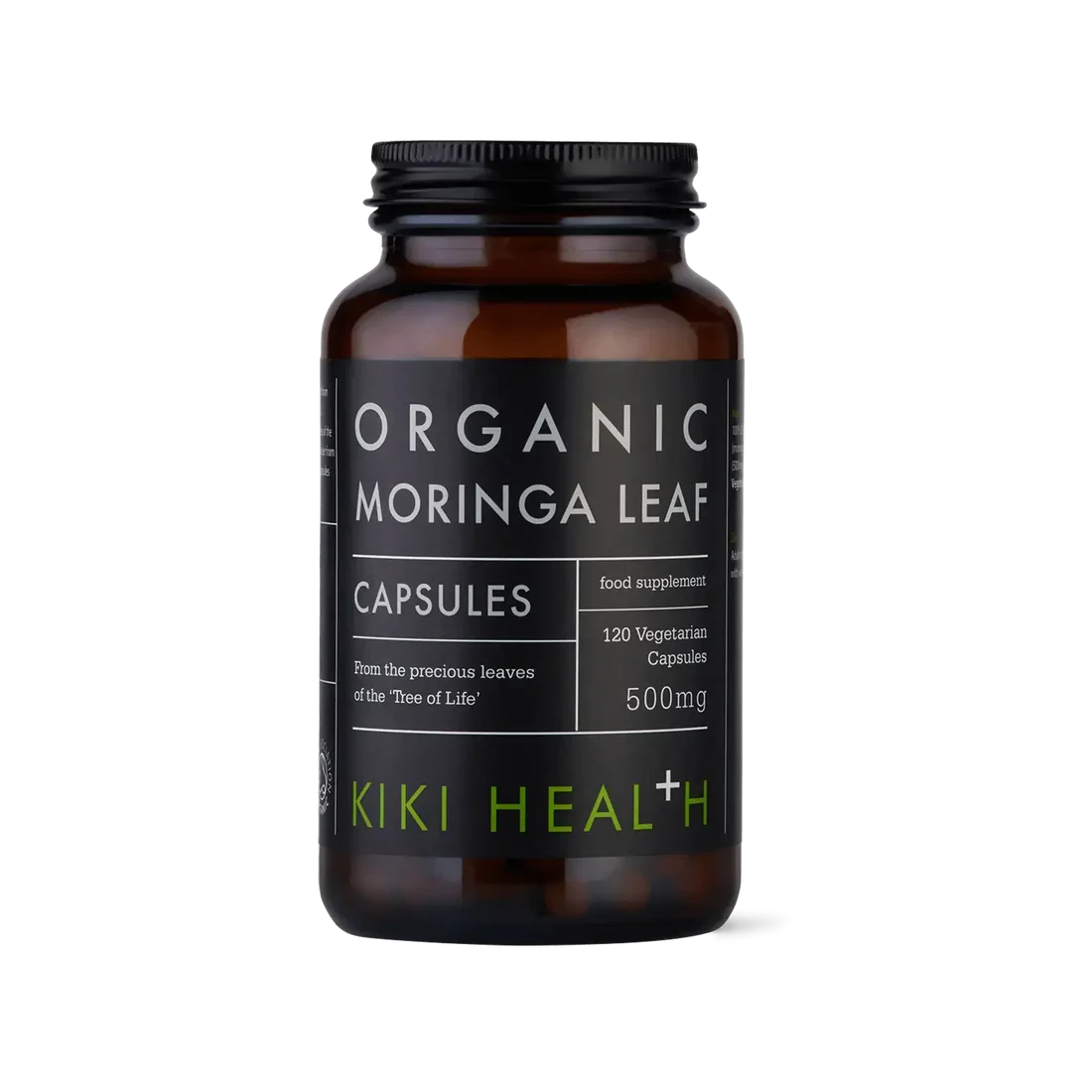 Kiki Health Moringa Leaf Organic 120 Caps