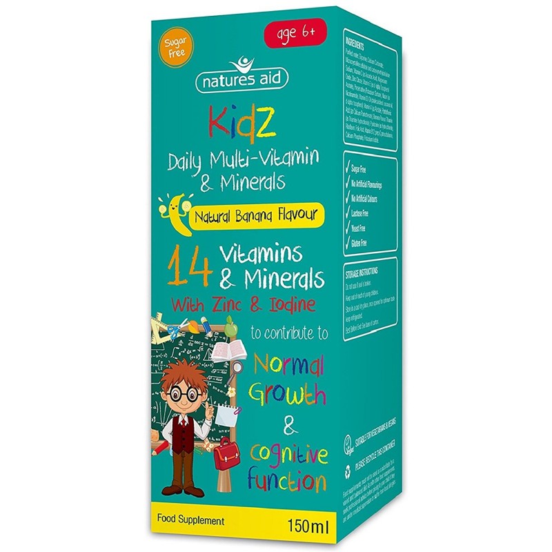 Nature's Aid Kidz Vitamins and Minerals