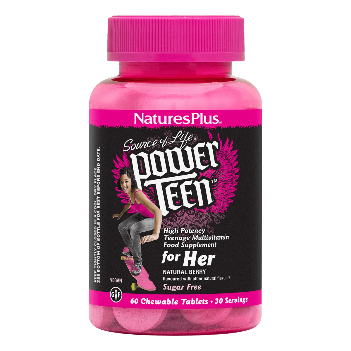 Source of Life Power Teen For Her 60 Chewables