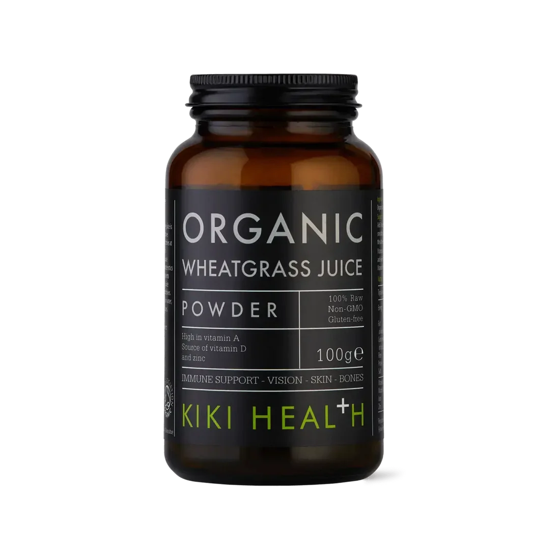 Kiki Health Wheatgrass Juice Powder Organic 100g